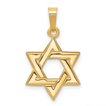 14k Star of David Pendant