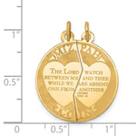 14K Mizpah 2-piece Charm
