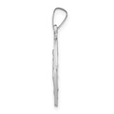 14k White Gold Miraculous Medal