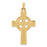 14k Celtic Cross Charm