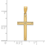 14k Cross Pendant