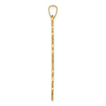 14k Eastern Orthodox Cross Pendant