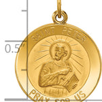 14k Saint Peter Medal Pendant