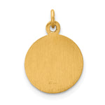 14k Infant of Prague Medal Charm