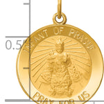 14k Infant of Prague Medal Charm