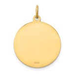14k Infant of Prague Medal Charm