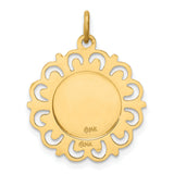 14k Our Lady of Mt. Carmel Medal Charm