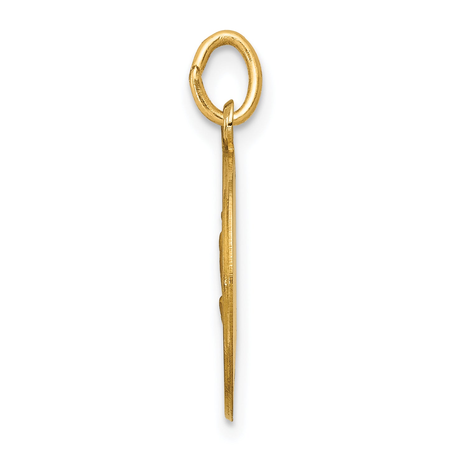 14k Our Lady of Fatima Medal Charm