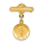 14k Saint John the Baptist Medal Pin