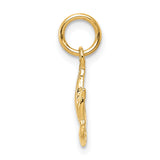 14k Praying Hands Charm