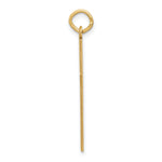 14K Laser Designed Cross Pendant