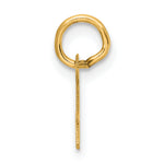 14K Small Script Letter A Initial Charm