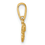 14k Polished Bee Pendant